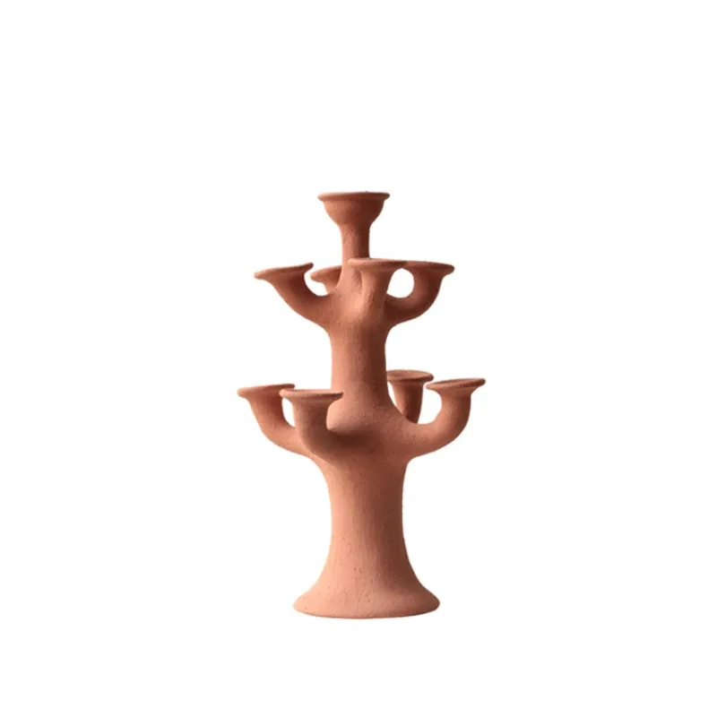 Wabi Sabi antique retro special-shaped ornament model room B & B living room entrance desktop