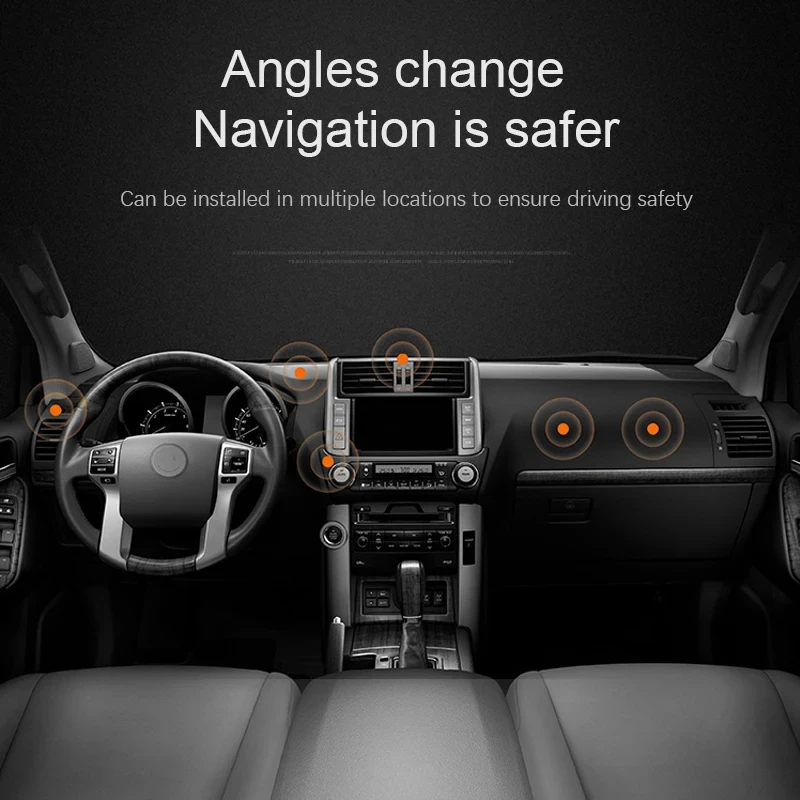 Support Magnétique Universel de Téléphone Portable pour Voiture, pour iPhone 11