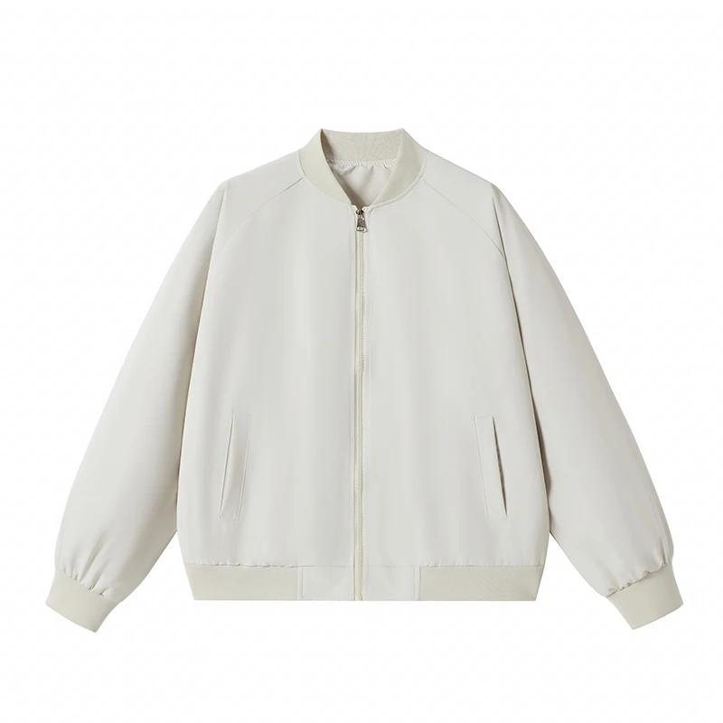 New Men's Loose Casual and Versatile Flight Jackets for Autumn Winter New Men's Workwear Baseball Jackets and Waterproof Coats