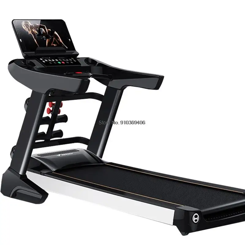 

Treadmill Multifunctional Home Fitness Equipment Treadmill Foldable Ultra-quiet Shock Absorption Hand-held Heart Rate Test