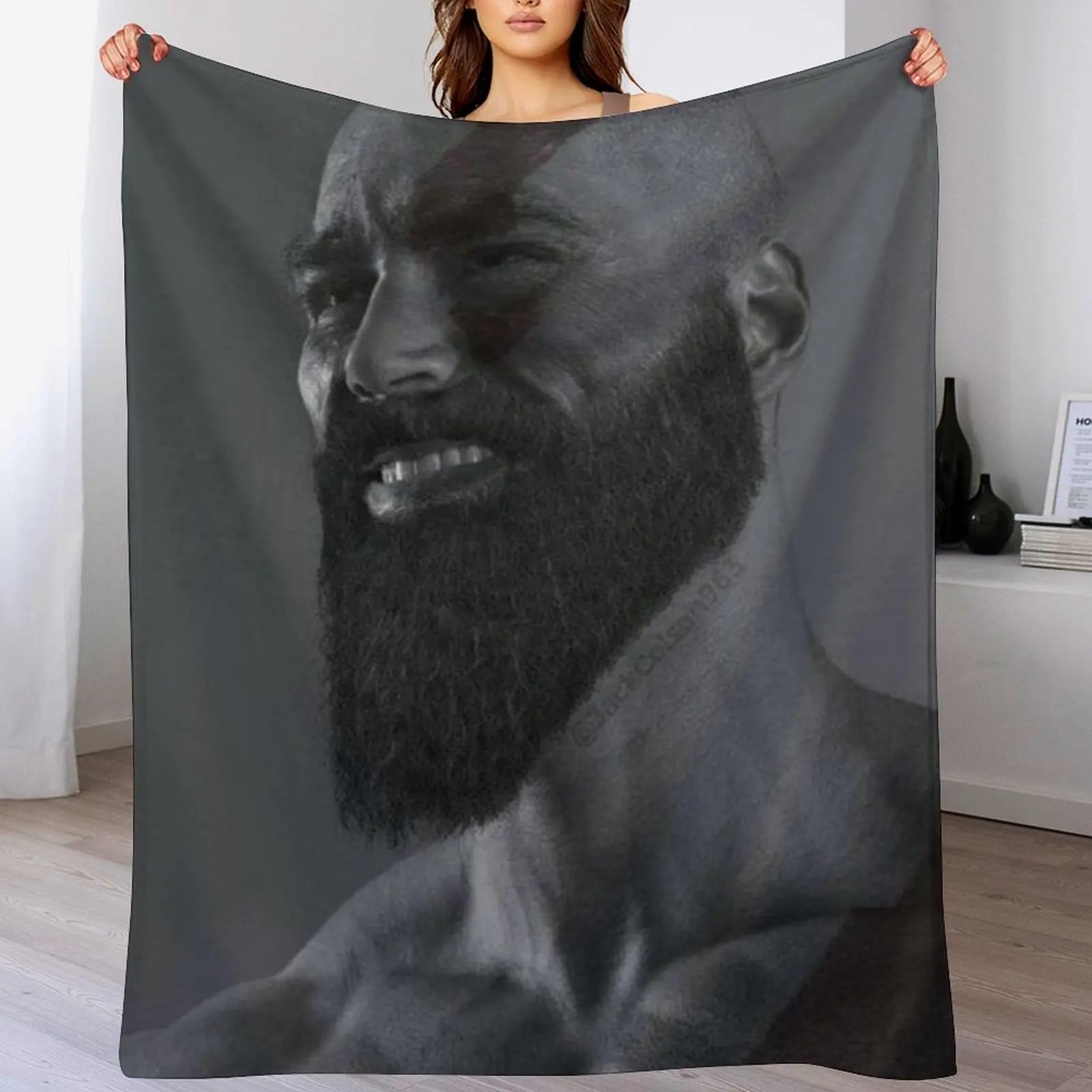 

KRATOS CHAD Throw Blanket Luxury Throw for winter Multi-Purpose Soft Beds Blankets