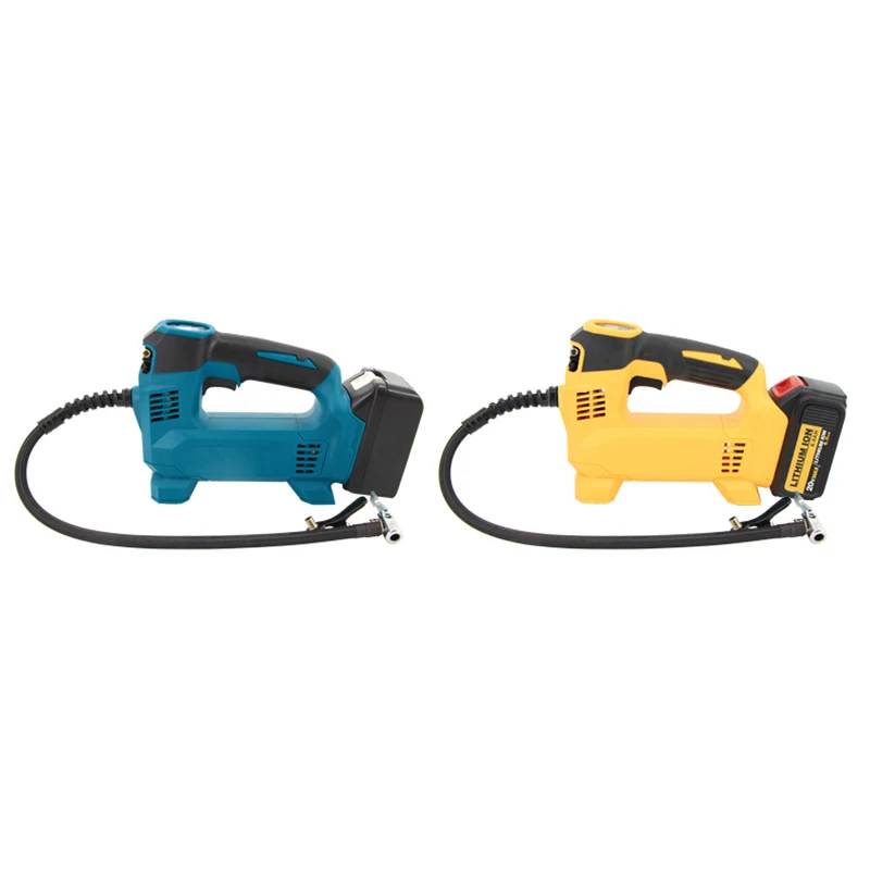 Gonfiatore d\'aria portatile compressore d\'aria per auto pompa gestita compressore d\'aria ricaricabile digitale strumento pneumatico nudo per Makita