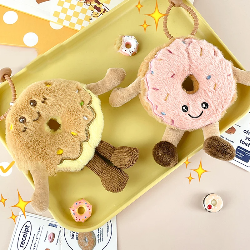 1 PCS Original Cute Fun Donut Plush Doll Children's Toy Doll Doll Children's Day Gift Donut Plush Pendant