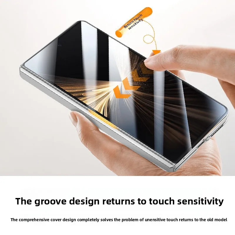 Etui For Honor Magic V5 Luxury Transparent Magsafe 360 °   Pełne etui na Honor Magic V5 z bezprzewodowym ładowaniem, odporne na wstrząsy Funda — zdjęcie produktu 3