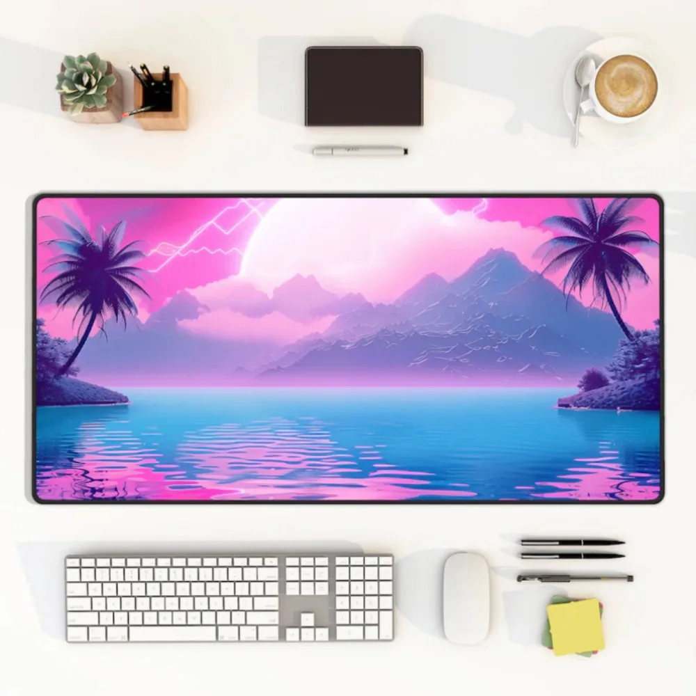 Steamwave Shanyang Desk Mat: G - Desk Setup With Keyboard Tray avaliação e preço