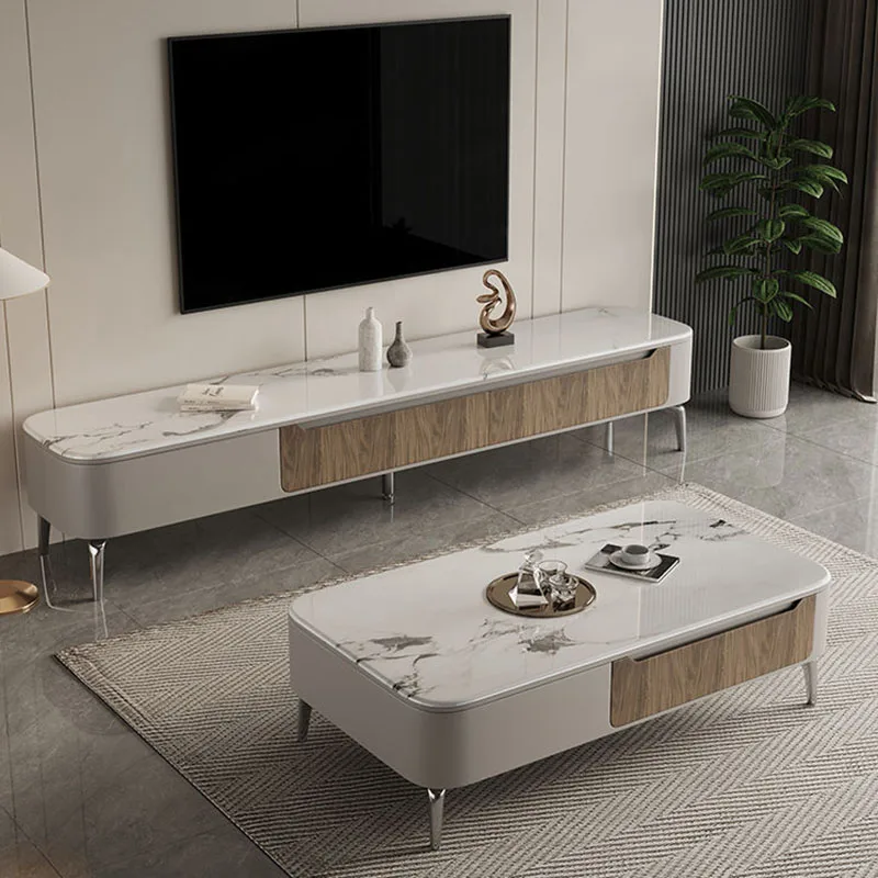 Creative Lounge Tv Stands Aesthetic Modern Design Simple Decoration Safe Tv Table Save Space Archivadores Ornaments Home Decor