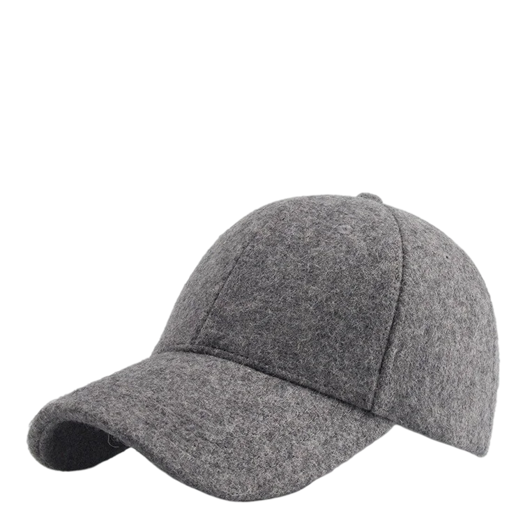 Casquette de Baseball en laine pour femme, chapeau épais, garde au chaud, mode féminine, casquette de camionneur, chapeau de sport pour femme,