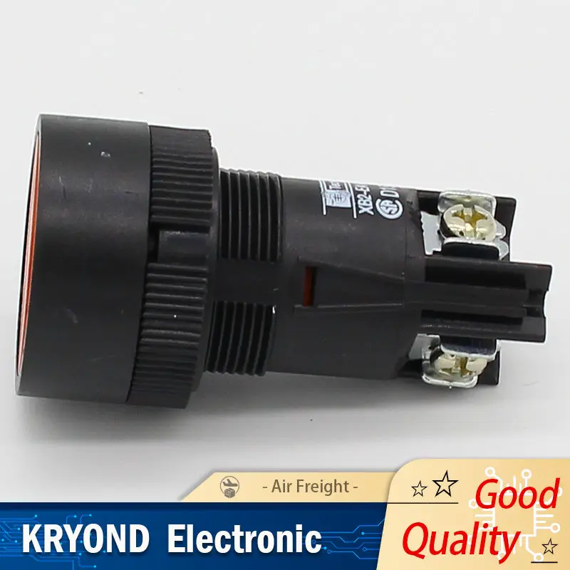 6PCS 22mm Momentary Push Button Switch Red Green Blue Yellow Black White Normal Open + Normal Close