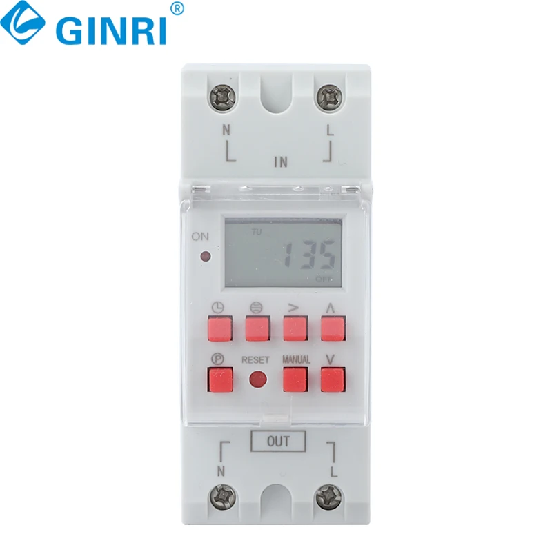 3PCS Latitude And Longitude Timer 16A 30A 220V Digital Automatic Programmable Time Control Switch