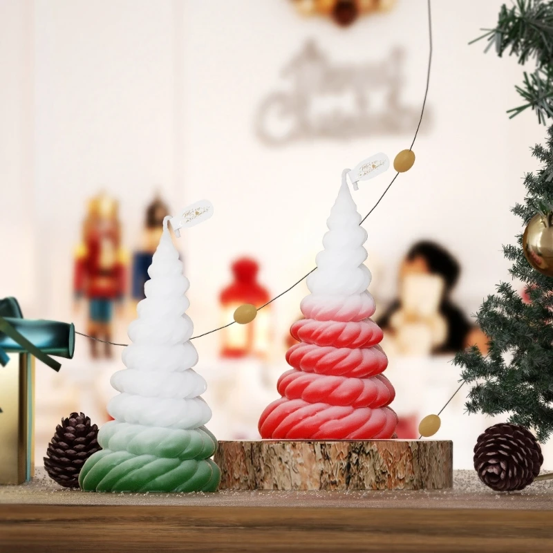 Silicone Mold Christmas Tree Aromatherapys Mould Home Decoration Mould Dropsale