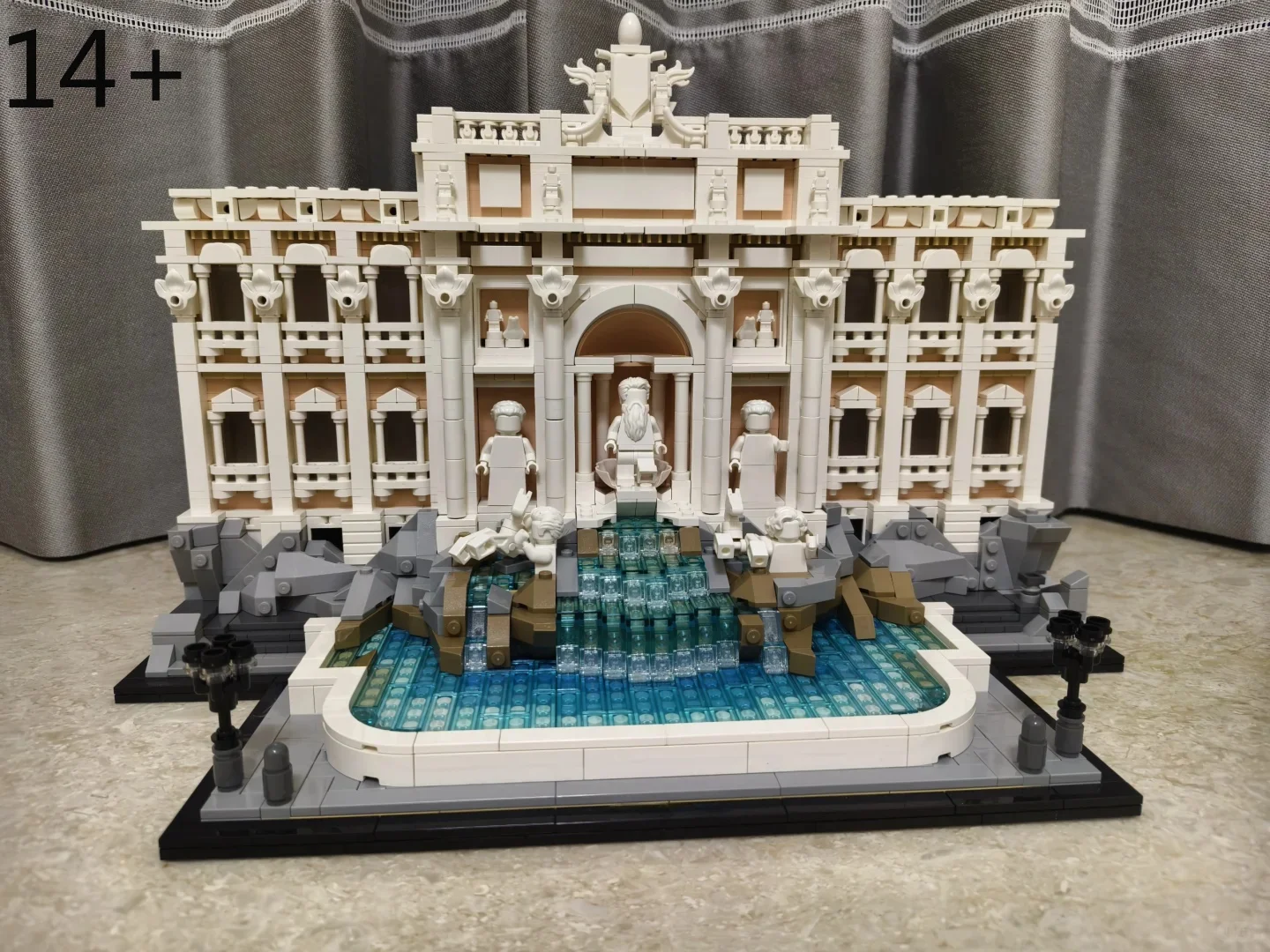

Новая модель строительных блоков MOC «Белая уличная сцена» — креативный праздничный подарок для детей, мальчиков и девочек, декор для дома