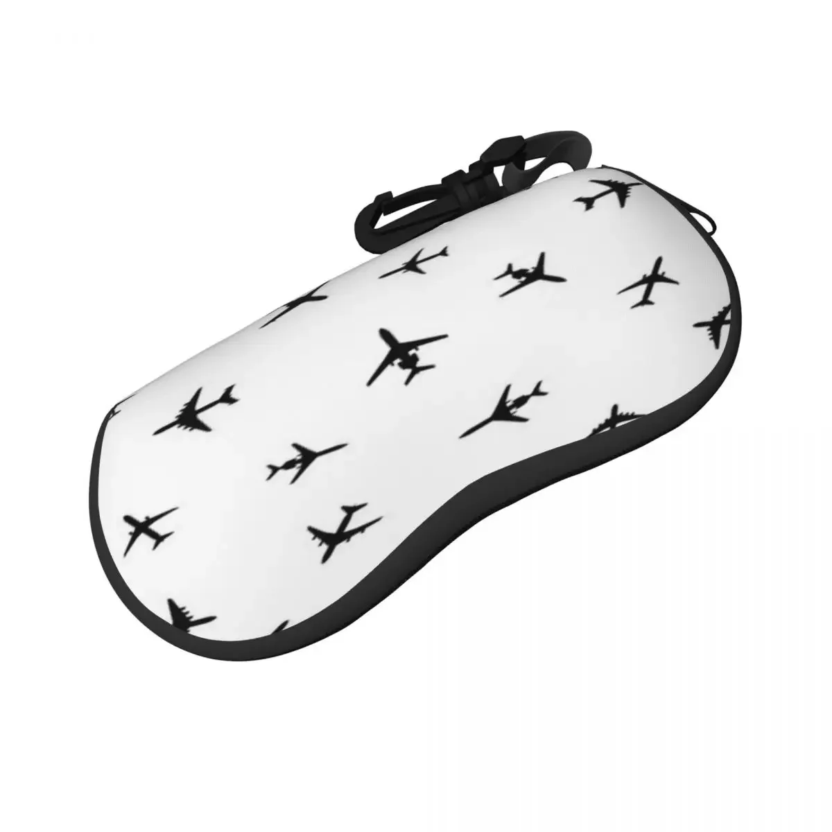 Glasses Bag Protective Case Airplanes Silhouettes Women Men Sunglasses Case Box Reading Eyeglasses Box Accessories