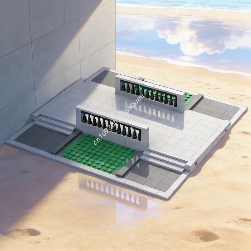 ตัวต่อโมเดลถนนเมืองขนาดเล็ก 305 ชิ้น ชุดสร้างสรรค์ ของขวัญคริสต์มาส ของเล่นเสริมพัฒนาการ