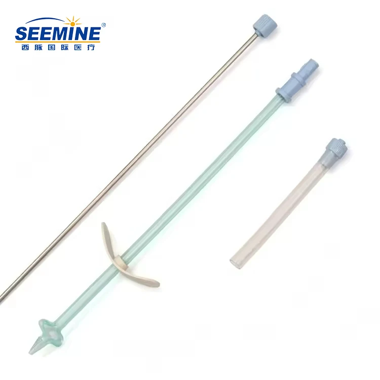 Sterile Suprapubic Catheter Kit For Percutaneous Cystostomy In Hospital