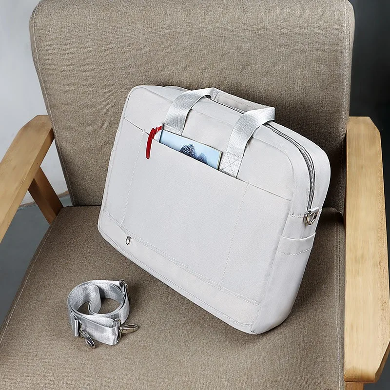 Borse per laptop di grande capacità adatte per 13,3, 14,1, 15,4, 15,6 pollici, Apple MacBook, valigetta a tracolla, borsa interna per laptop