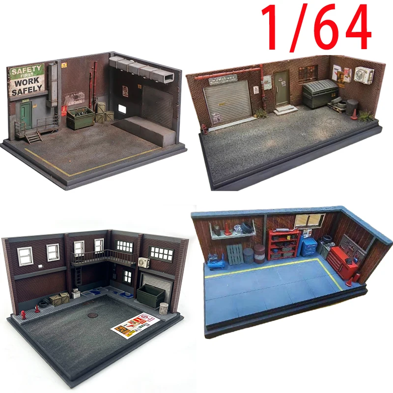 

Liberty 1/64 Scale Car Scene Shooting Stand with Resin Accessory Toys Model Scene and Static Display Items