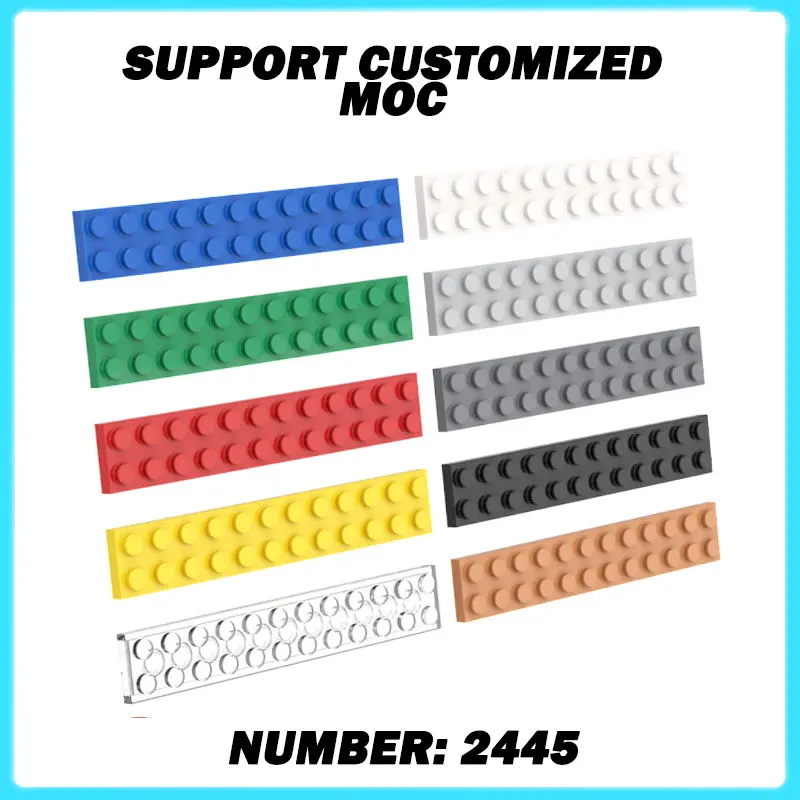 2445 placa 2x12 tijolos coleções brinquedos modulares em massa para conjunto técnico moc presentes diy 1 pçs blocos de construção