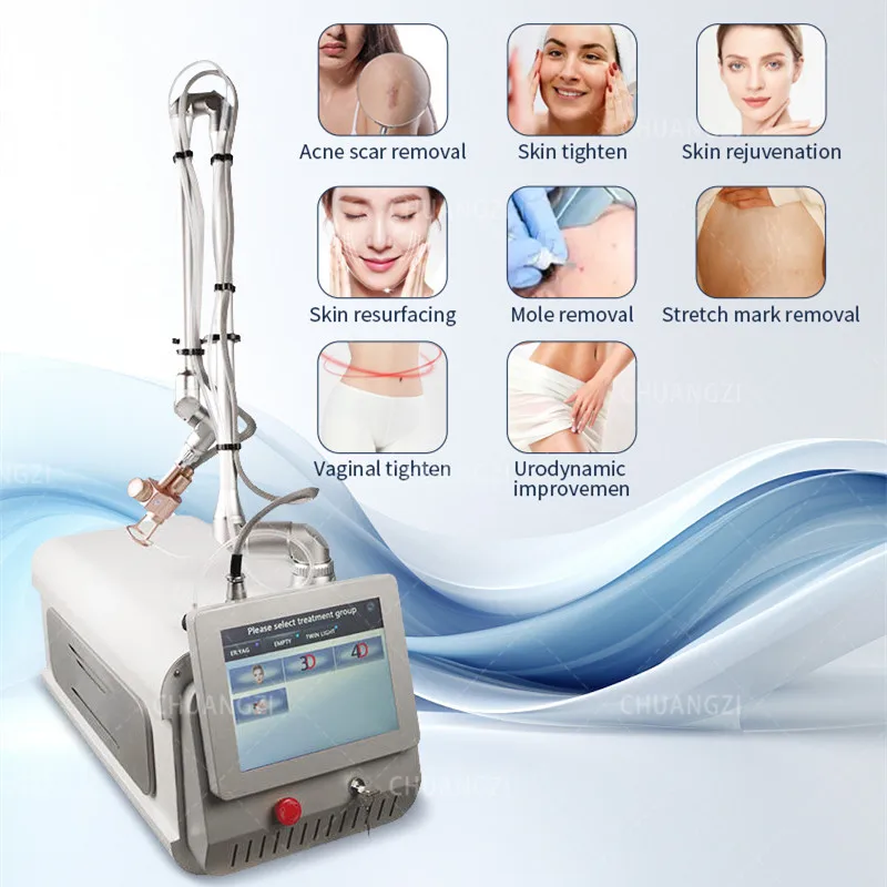 

Fractional Laser Machine Professional Portable Co2 Device 4d Skin Stretch Marks Treatment Device