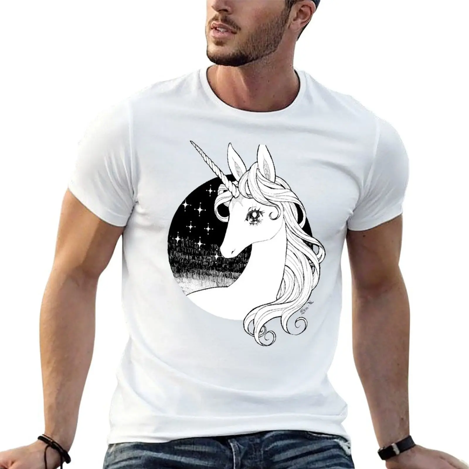 

The Last Unicorn T-Shirt t shirts for man cotton t shirt for man 100 percent cotton cotton t shirt man T-Shirt