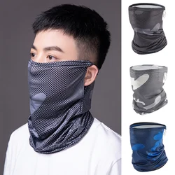 Printed Summer Breathable Cool Bandana Hiking Hunting Cycling Running Scarf Ski Riding Fishing Sports Half Face Mask Men Women