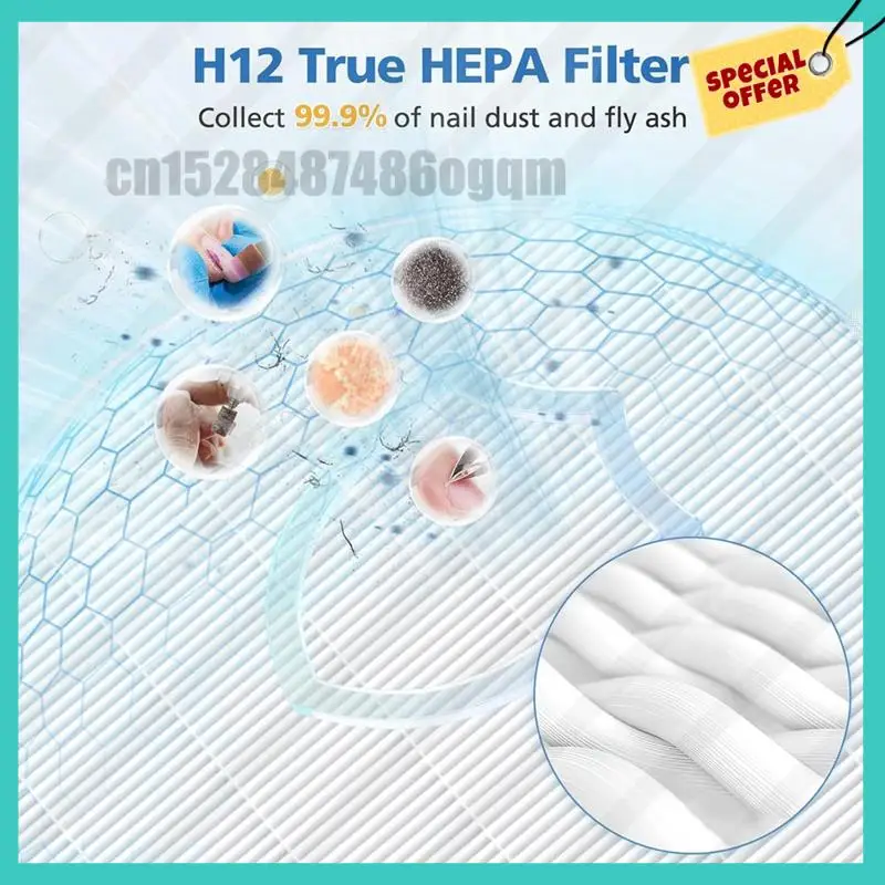 -ABJZ فلتر بديل لجامع غبار الأظافر لمرشح Melodysusie Hpro/Spror لـ Melodysusie Hpro/Spror