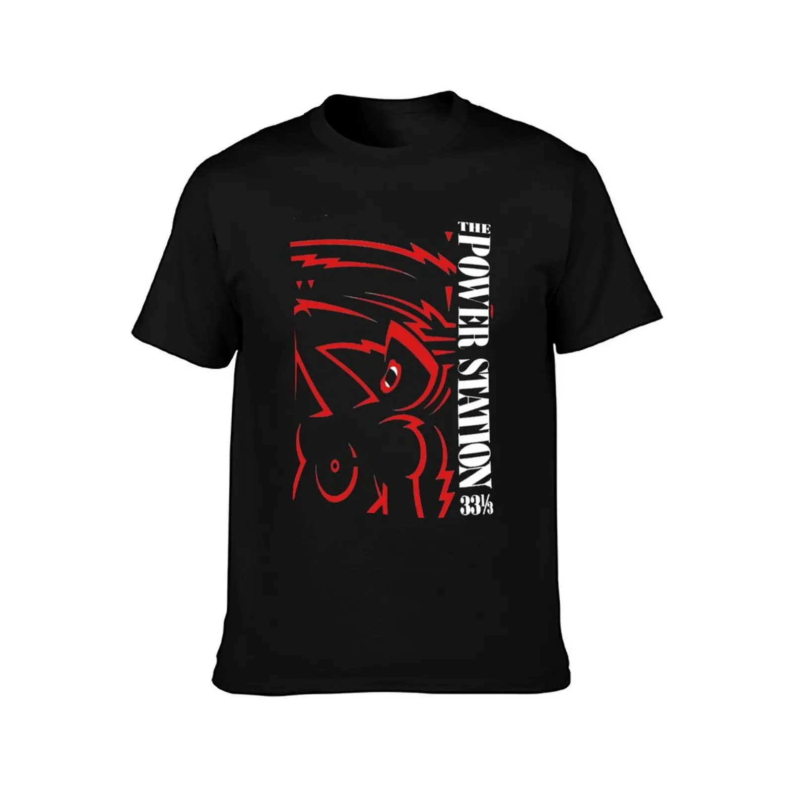 The Power Station T-Shirt Regular Fit Plain Tee Shirt T-Shirt