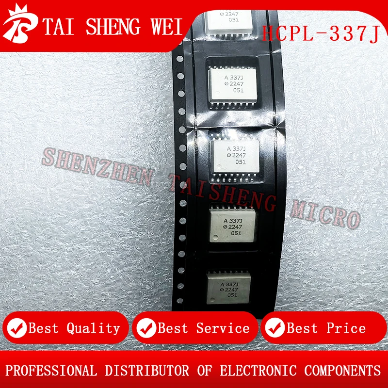 5pcs brand new original ACPL-337J HCPL-337J, printed A337J SMD SOP16 photocoupler chip brand new