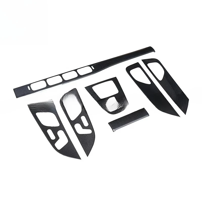 OEM Style Carbon Fiber Car Dashboard Cover Console Centrale Panel Interior Decorative for  GLE Coupe C167