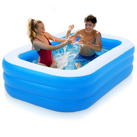 Garden pool inflatable 170x115x47 cm