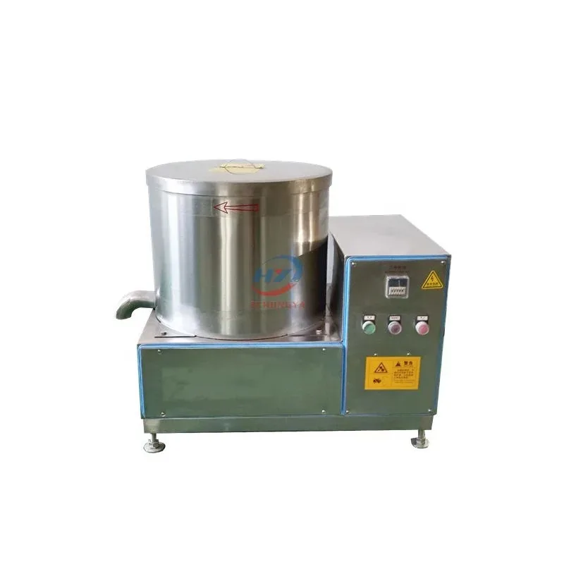 自動野菜脱水機 油除去機 ポテトチップス脱油機