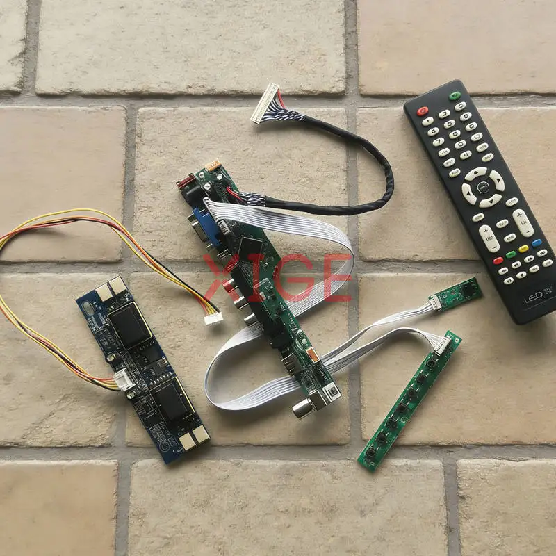 

Плата привода матричного контроллера подходит для LTM190EP LTM190E4 LTM190EX LTM190E1 1280x1024 4-CCFL HDMI + VGA + AV + USB LVDS 30-контактный комплект 1280*1024