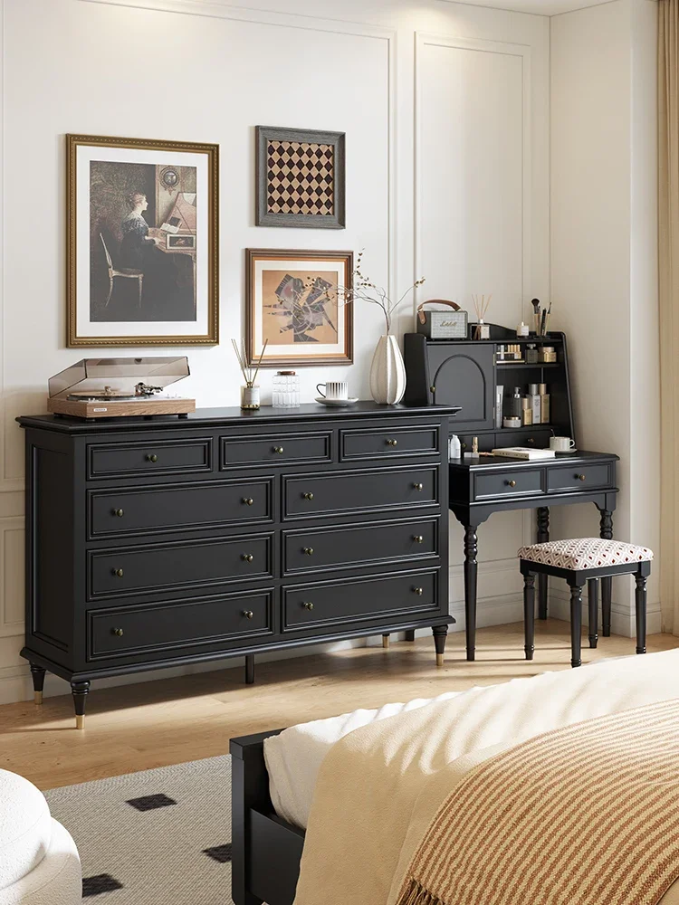 Storage Dresser Integrated Makeup Mirror Hide 2025 New