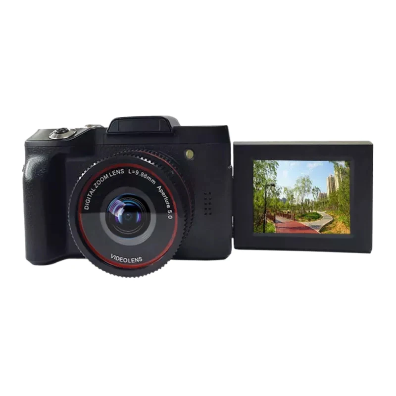 Top Deals 16MP 16X Zoom 1080P HD Rotation Sn Mini Mirroless Digital Camera Camcorder DV with Built-In Microphone