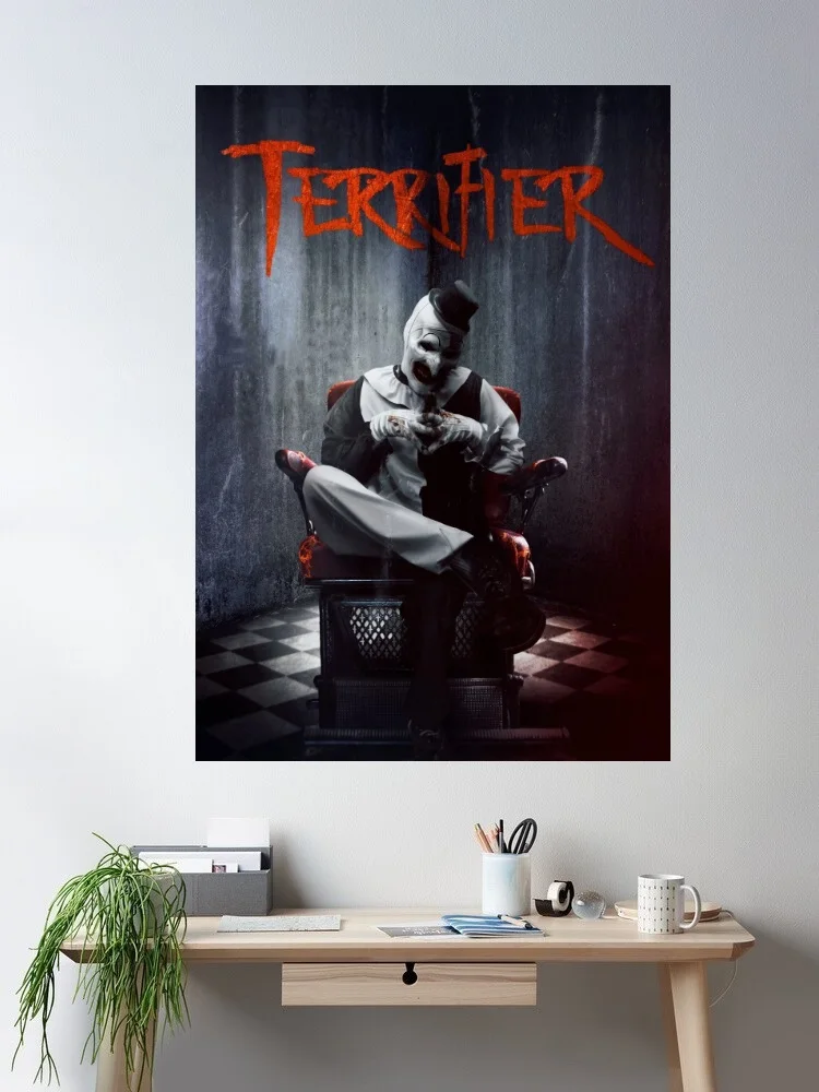 2016 Terrifier Movie Canvas POSTER ,Home Decor Wall art painting