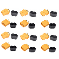 5/10 Pairs XT60H connector plug with Sheath Housing Female / male XT60 plug for RC Lipo Battery cars fpv drones Airplane