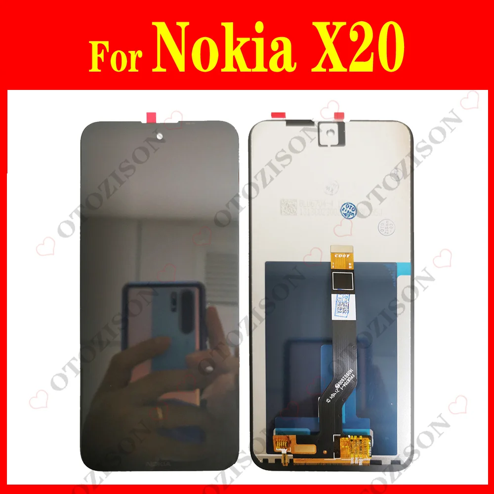 For Nokia C10 C20 LCD C21 C22 C30 C32 Display C100 C200 X10 X20 X100 XR20 LCD C01 Plus C1 C2 C3 Screen Touch Digitizer Assembly