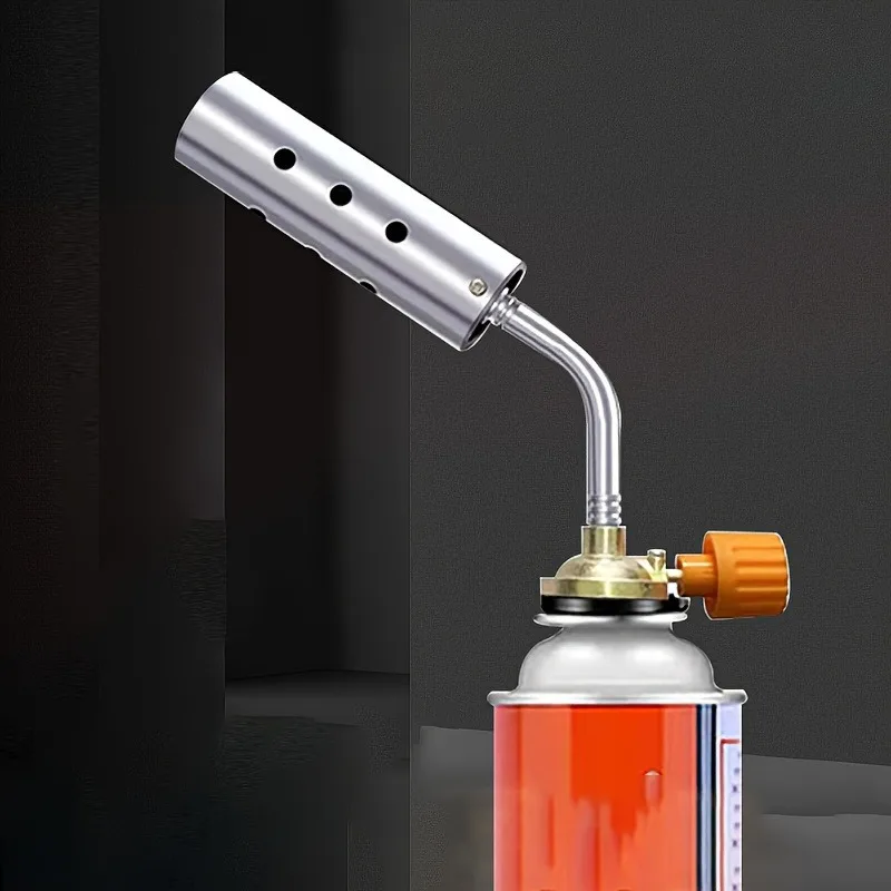 Outdoor Multi-Function Flame Spray, Barrel Nozzle Flame Spray Gun, Portable Spray Gun For Camping Kitchen Cooking