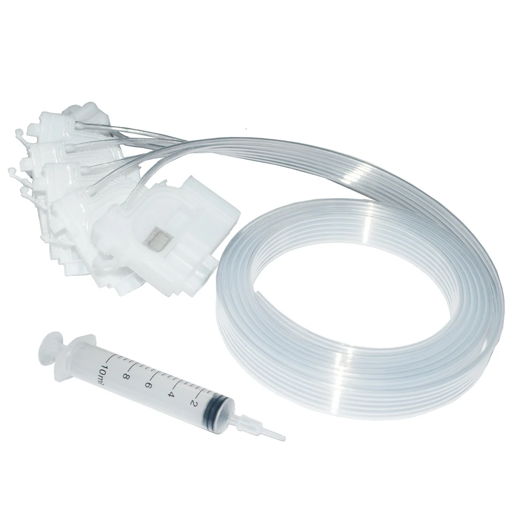 L800 DTF Printer Damper Dumper for Epson L801 L805 L810 L850 L1800 L1300 L1455 With 2M Hose Tube