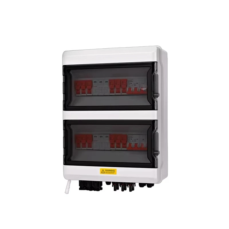 Protection wall-mounted outdoor solar bus box 2 in 1 out photovoltaic DC distribution box