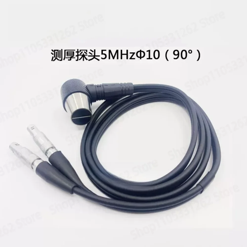 Ultrasonic thickness gauge probe 5MHZ φ 10 5P10 compatible era universal probe TT100 130 straight tube