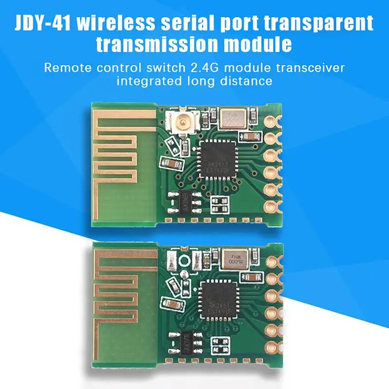 1Pcs 2.4G Remote Control Switch Transparent Transmission JDY-41 2.4G Wireless Serial Port Module