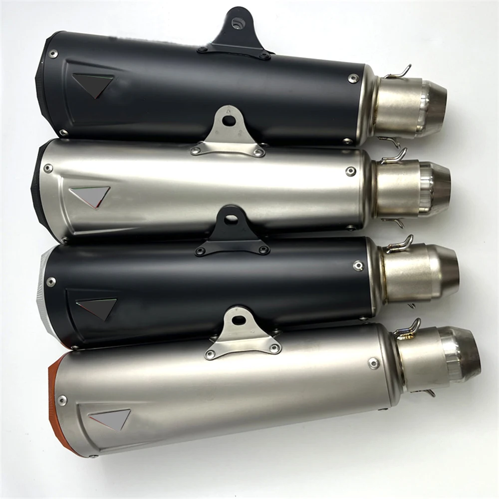 

Universal Titanium Alloy Stainless steel Motorcycle Exhaust Tail Pipe Muffler For FORZA750 XMAX NSS350 GSX8R R3 CBR500R