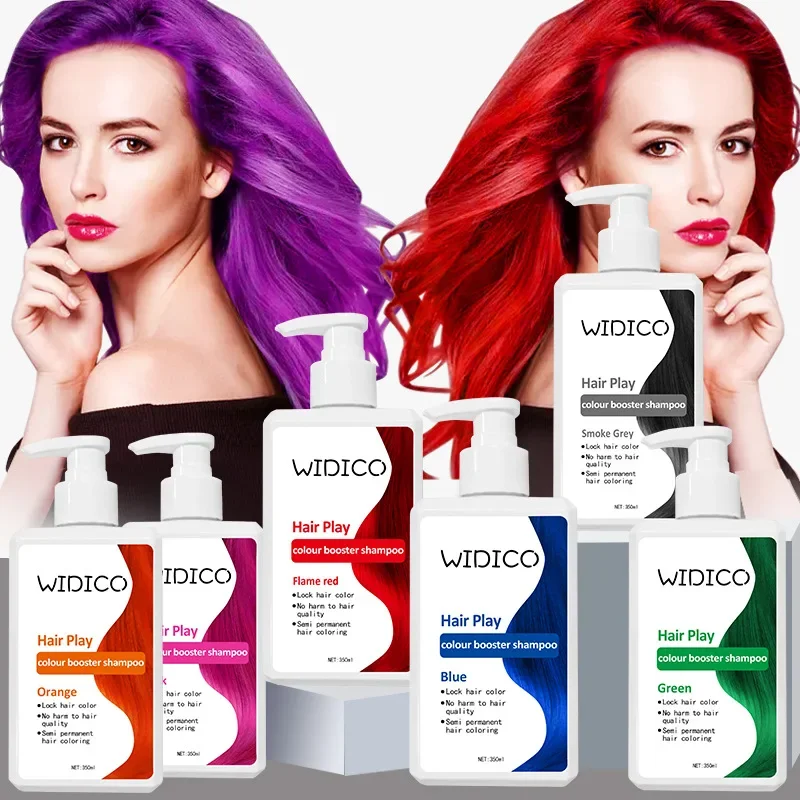 Fixed color shampoo purple gray dye lock color shampoo yellow shift shampoo convenient self-dyeing 160ML Hair care