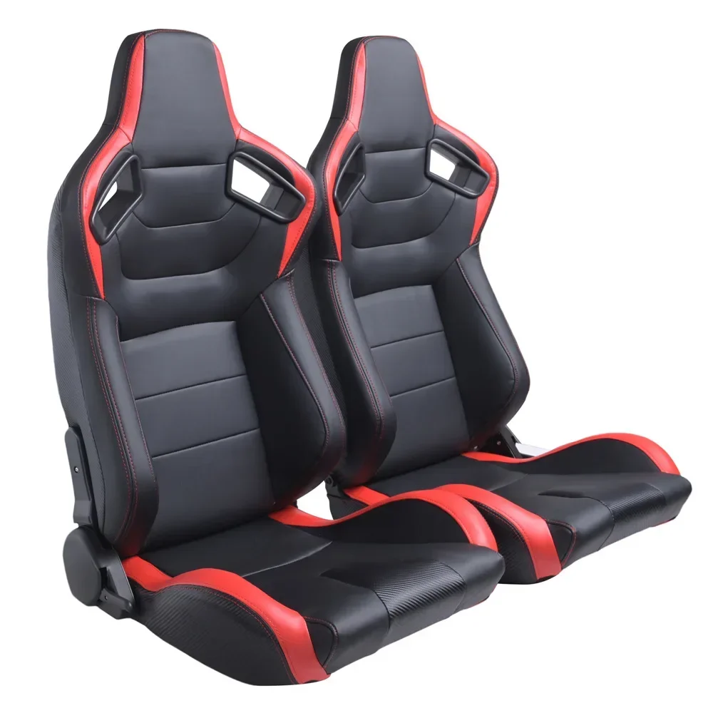 Car sports seat modification with sliding track racing modification car esports simulation driving seat metal frame universal