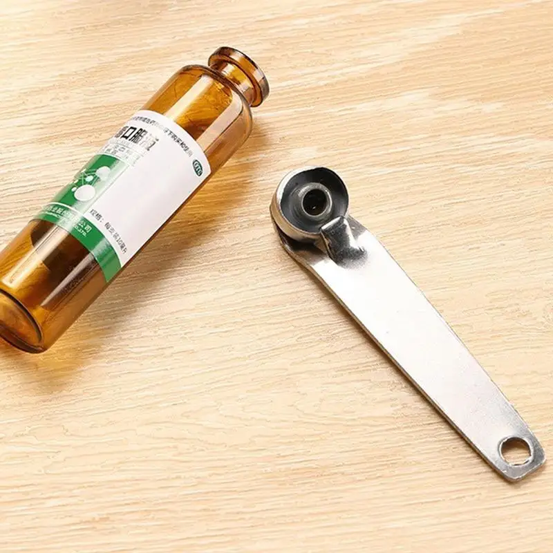 5Pcs Stainless Steel Oral Liquid Vial Opener Nurse Doctor Ampule Bottle Opener Medical Tool Portable Can Opener Kitchen Tools