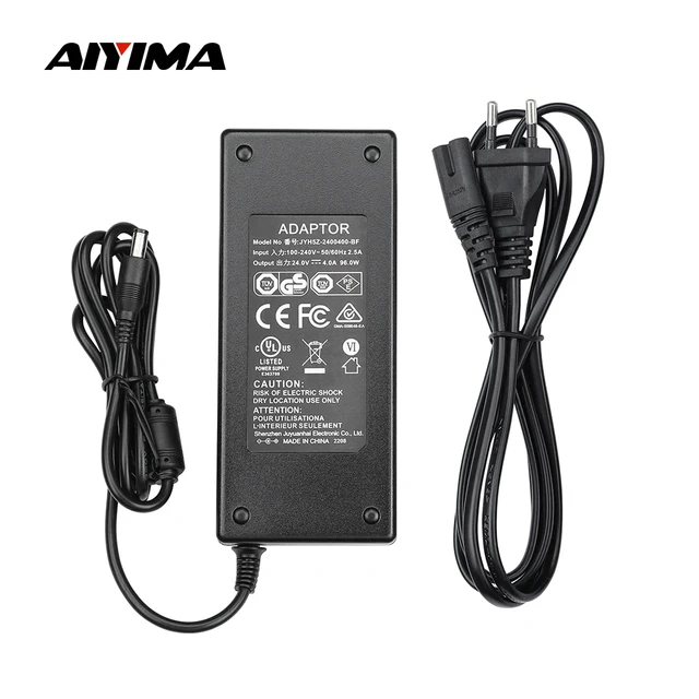 Amplifier 24V Power Adapter AC100-240V To DC24V 4A Power Supply For TPA3116  TPA3116D2 TDA7498E Sound Amplifiers US EU UK AU Plug - AliExpress