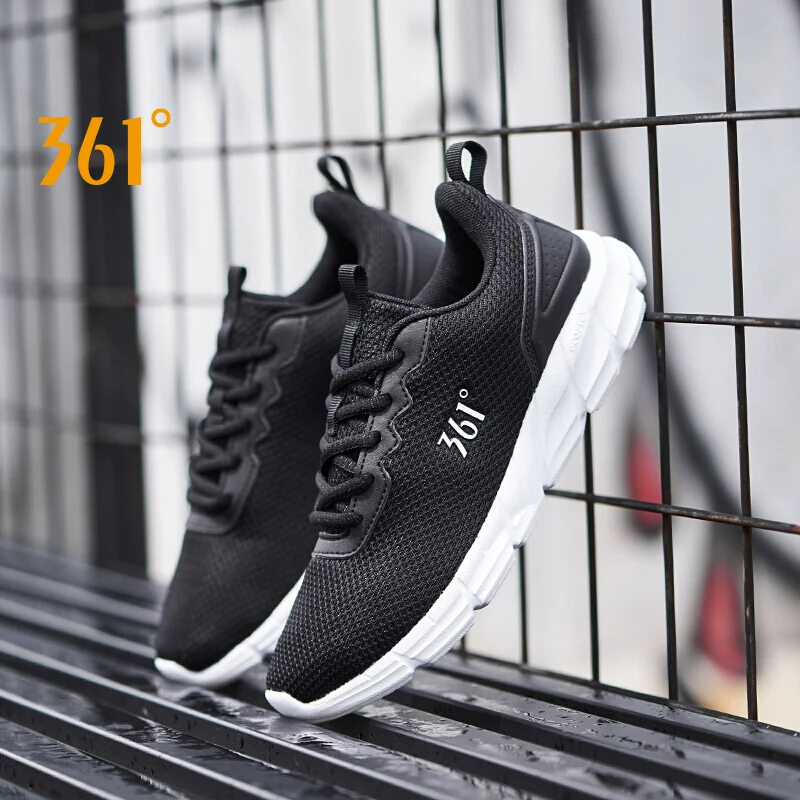 

361 Degrees Women Running Sports Shoes Mesh Breathable Casual Lightweight Cushioning Shock Absorption Sneakers Female 681832280