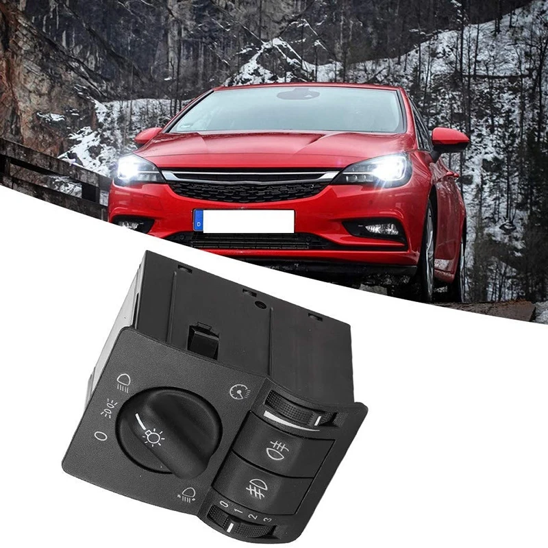 Auto Main Light Switch Headlight Fog Lamp Main Light Switch Control 6240097 90437440 for Opel Astra G Zafira A