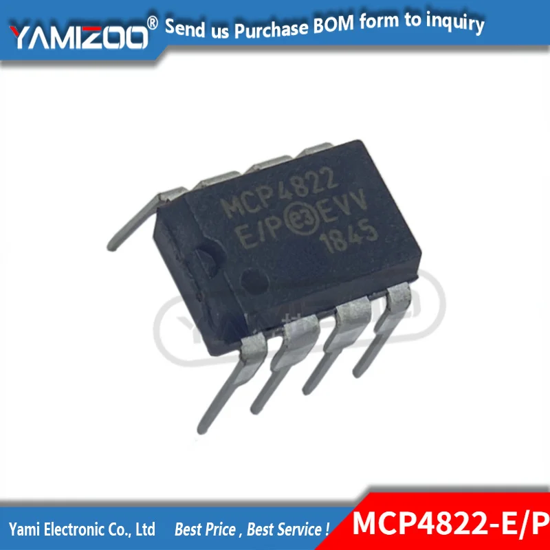 1pcs DIP-8 MCP4921-E/P MCP4921 4921EP DIP8 MCP4822-E/P MCP4822 4822E MCP41050-I/P MCP41050 41050 DIP 8