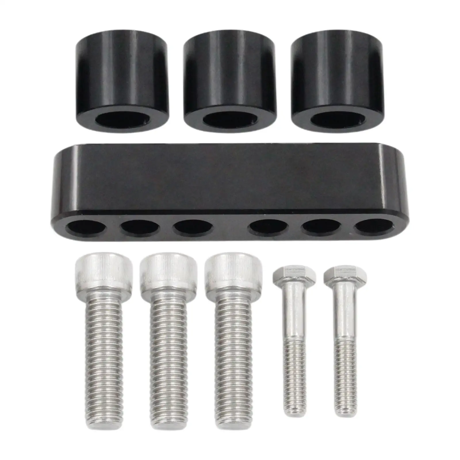 Kit de extensão de piso de driver de 3/4 '', substituição de fácil instalação, extensão externa de placa de piso de driver para acessórios de turismo
